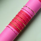 Strawberry Fields Stretch Bracelet Set of 8