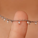 Hanging Pearl Beaded Choker