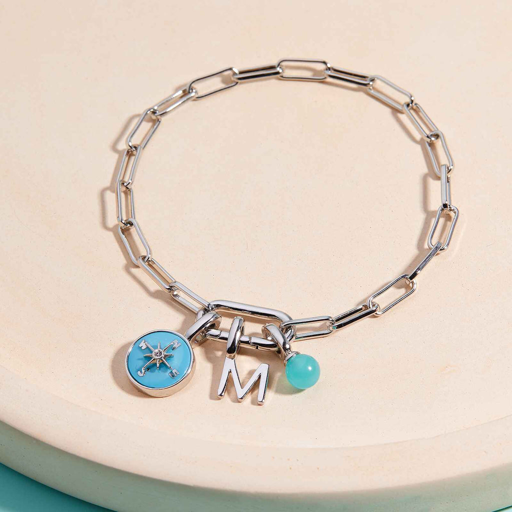 Harper Calibri Alphabet Charm