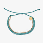 Petite Braid And Bead Bracelet