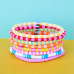 Vacation Vibes Stretch Bracelet Set of 8