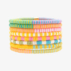 Sunset Beach Stretch Bracelet Set of 8