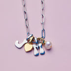 Harper Retro Alphabet Charm